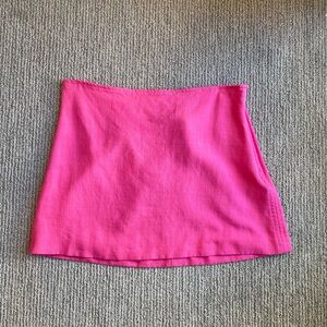 Zara pink mini skirt